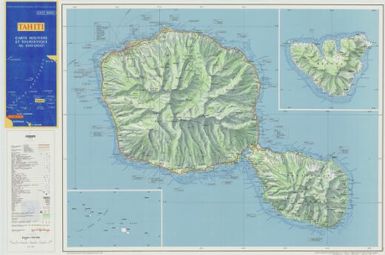 Tahiti : carte routiere et touristique au 100 000e. / dresse, desine et publie par l'Institut geographique national en 1964