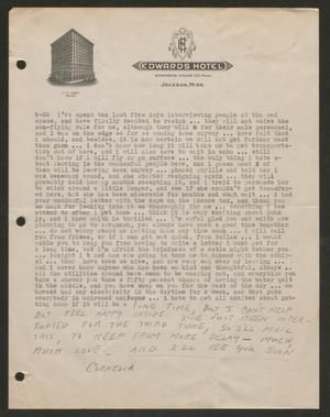 [Letter from Cornelia Yerkes, September 22, 1945?]