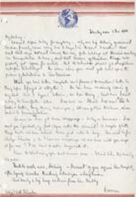 Letter from Warren Johnston to Bobby [Letter 108]