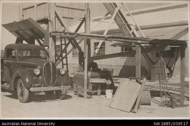 Preparing Juice Press, Pineapple Cannery