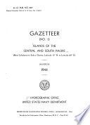 Islands of the Central and South Pacific (New Caledonia to Sala y Gomez, latitude 15 ̊N. to latitude 60 ̊S.) March 1944