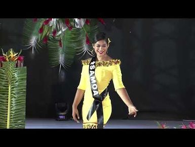 Miss Pacific Islands 2023 - Intros & Sarong