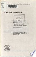 Investment guaranties : agreement between the United States of America and Micronesia, effected by exchange of notes signed at Kolonia, February 13 and March 3, 1988