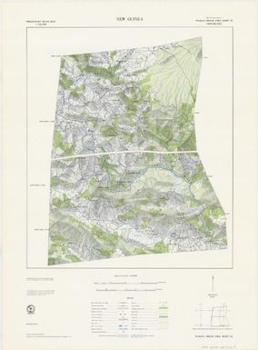 New Guinea preliminary detail plot, 1:50,000 (sheet 32)
