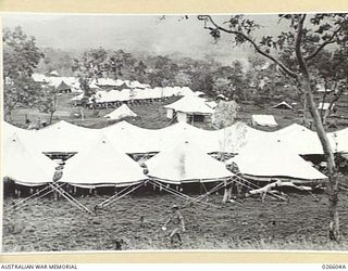 PAPUA, NEW GUINEA. 1942-09. NO. 9 AUSTRALIAN GENERAL HOSPITAL SITUATED ABOUT 20 MILES FROM PORT MORESBY