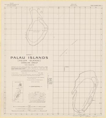 Palau Islands (Pelew Islands): 1