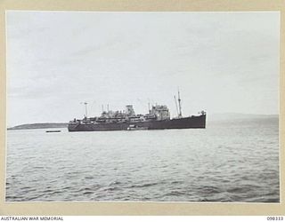WEWAK HARBOUR, NEW GUINEA. 1945-10-26. A NEW UNIT, 67 INFANTRY BATTALION, WAS FORMED FROM VOLUNTEERS IN THE WEWAK AREA TO BECOME PART OF THE BRITISH COMMONWEALTH OCCUPATION FORCE (BCOF). THE UNIT ..