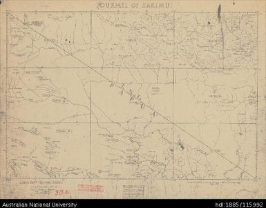 Papua New Guinea, Fourmil of Karimui, Fourmil series, Sheet 30, 1959, 1:253 440