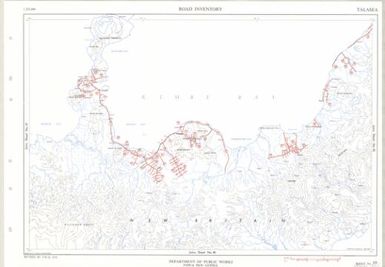 Papua New Guinea road inventory, July 1975: Talasea (Sheet 39)