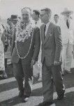 Arrival of Rev. Charles Bonzon in Papeete, on June 29th, 1956