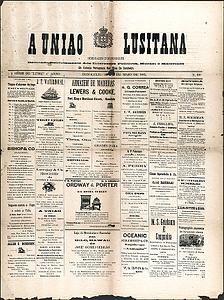 A União Lusitana May 25, 1895