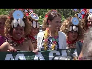 Jacinda Ardern's first official visit to the Pacific