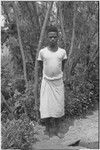 Adolescent boy in shirt