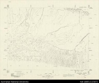 Papua New Guinea, New Guinea, Kwagira River, Provisional map, Sheet 1675, 1945, 1:63 360