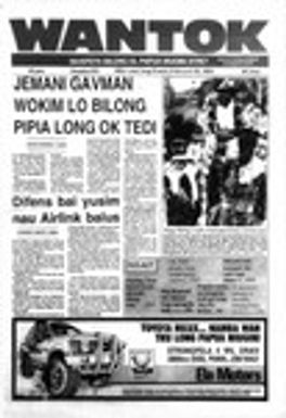 Wantok Niuspepa--Issue No. 0973 (February 25, 1993)