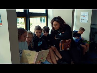 Former Silver Fern continues to empower young readers