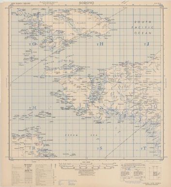 New Guinea 1:500,000 (SA52-3 ; 1943 reprint)