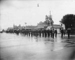 Herman Kruger's Funeral Procession, Anaheim. [graphic]