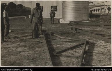 Damaged roof principal, Pineapple Cannery