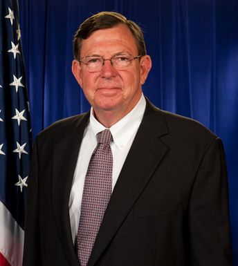 Washington, D. C. , May 27, 2009 -- William L. Carwile III, FEMA's Assistant Administrator, Disaster Operations in the FEMA Studio. Mr. Carwile's emergency management leadership experience includes such large-scale disasters as Super Typhoon Paka in Guam; Hurricane Georges in Puerto Rico; Tropical Storm Allison in Louisiana; the New York City World Trade Center response; Super Typhoon Chataan in Guam; California Wildfires and responses and recovery efforts for the four hurricanes that struck Florida in 2004. During Hurricane Katrina, he served as the FCO for the Mississippi response. FEMA/Bill Koplitz