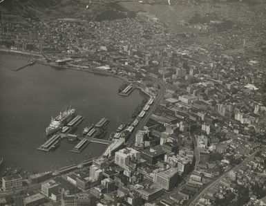 Wellington city and harbour