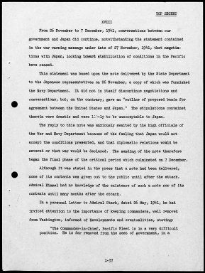 Kimmel, Husband E., Reports: Navy Court of Inquiry, Pearl Harbor Report, August 29, 1945