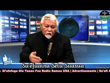 Evening Session with Su'efuaina Setu Suasua. 1/6/2020