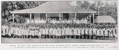 Healthy And Happy Under The Care of the New Zealand Government: Samoan Children Attending The Native School At Apia