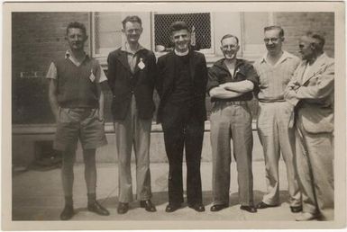 Anglican ministers at a Bible camp at Gore