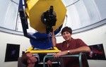 Students at the Keck Observatory in Hawaii.