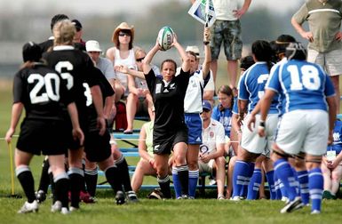 Black Ferns versus Samoa