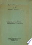 Management survey of the Government of American Samoa; a report of a Management Improvement Survey to the Department of the Interior, containing recommendations for the future civilian administration of American Samoa