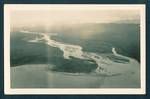Aerial view of Markham River, Morobe, New Guinea, c1929 to 1932