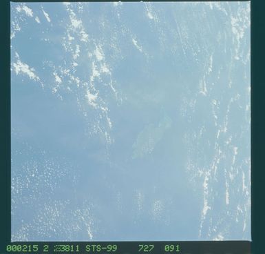 STS099-727-091 - STS-099 - Earth observation views taken from OV-105 during STS-99