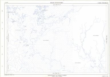 Papua New Guinea road inventory, July 1975: Lake Murray (Sheet 6)