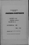 Patrol Reports. Gulf District, Kerema, 1962-1963