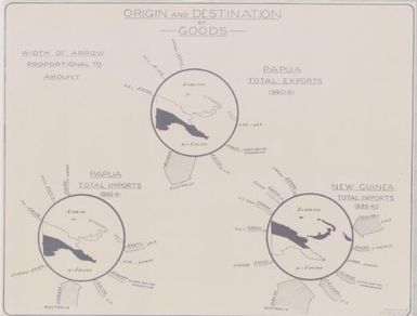 Origin and destination of goods / prepared by Directorate of Research, L.H.Q. Dec. 24 43