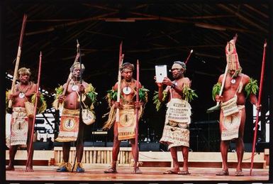Santa Cruz dancers, Honiara, Solomon Islands, Festival of the Arts