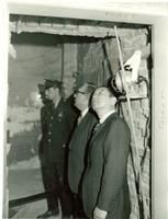 Claude Pepper and Hawaii Senator Spark M. Matsunaga of Hawaii touring a construction site