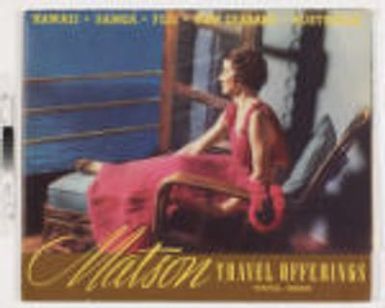 Matson travel offerings : winter season