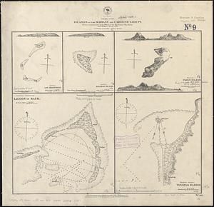 Pacific Ocean, islands of the Mariane and Caroline Groups from a reconnaissance by the officers of the Imp. German Ship Hertha, Capt. E. Knorr comdg., 1876