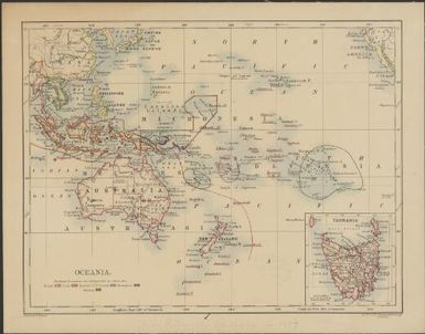 Oceania / engraved & printed by W. & A.K. Johnston