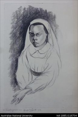 a teaching nun, Sepic [sic] District N.G