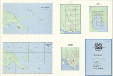 Map index / National Mapping Bureau