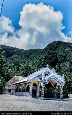 Wallis and Futuna - Chapel Pamana Beach