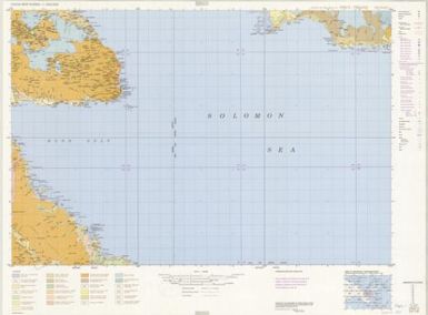 Papua New Guinea 1:500 000 terrain (Sheet PNG 11)