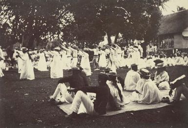 Performers at an outdoor event. From the album: Cook Islands