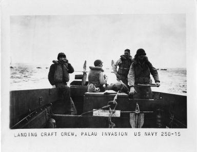 Landing craft crew