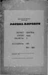 Patrol Reports. Central District, Abau, 1944-1946