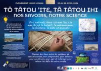 Hono Moana / Tō Tātou ’ite, Tā Tātou ihi : "Nos savoirs, notre science": Introduction générale